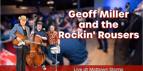 Live Music and Swing Dancing with Geoff Miller and the Rocklin' Rousers
