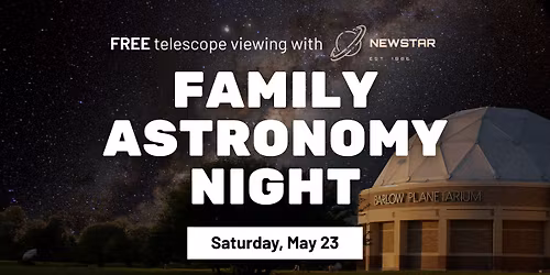 Family Astronomy Night: FREE telescope viewing