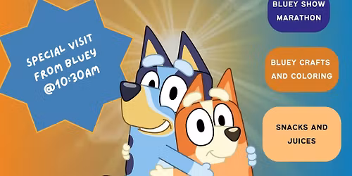 A Bluey & Bingo Fun Day