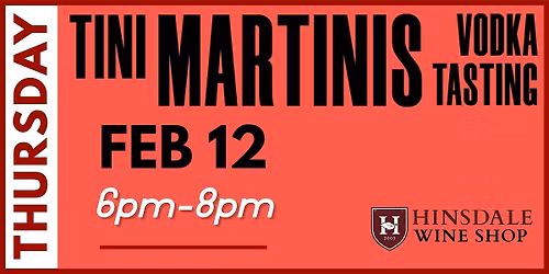 Tini Martinis - Vodka Tasting - Kastra Elion