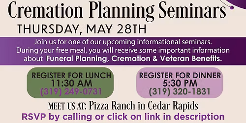 Cremation Planning Seminars