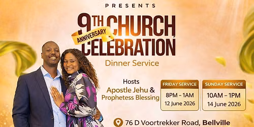9TH CHURCH ANNIVERSARY CELEBRATION