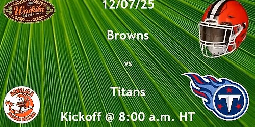 Browns vs Titans!