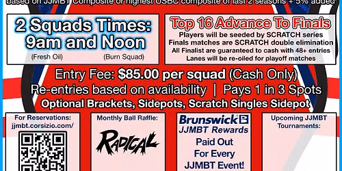 JJMBT August 2026 - Country Club Lanes