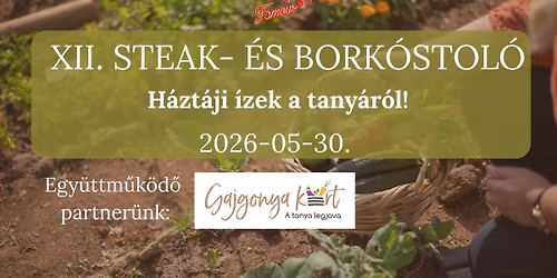 XII. Steak- \u00e9s Bork\u00f3stol\u00f3 a Famousben!