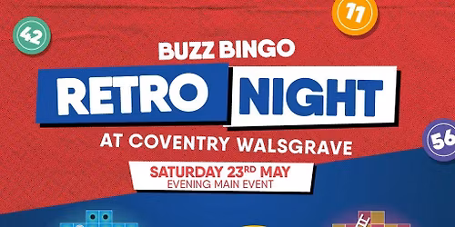 Retro Night @ Buzz Bingo Coventry