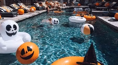 Halloween Pool Party