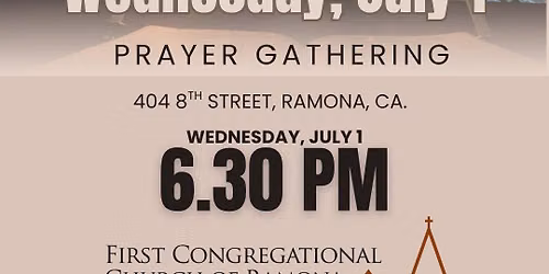 Evening Prayer Gathering