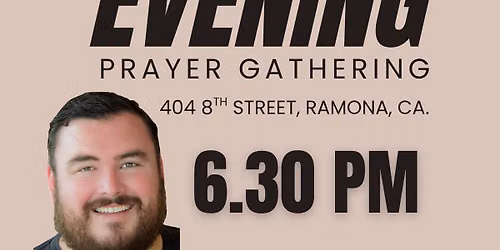 Evening Prayer Gathering