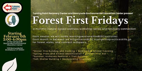 Forest First Fridays: A Nature-Based Recovery and Wellness Program