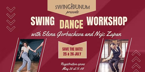 Swing Dance Workshop with Elena and Nejc