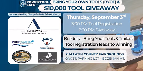 Bring Your Own Tools & 10K Tool Giveaway