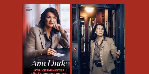 Samtal i Storkyrkan, Kristina Ljunggren m\u00f6ter Ann Linde