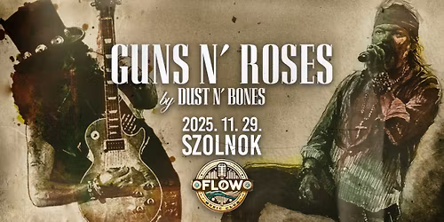 Guns N' Roses by Dust N' Bones - Szolnok, Flow Music Club