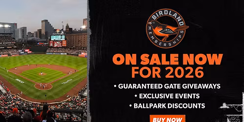 Parking Cleveland Guardians at Baltimore Orioles