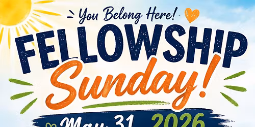 Fellowship Sunday