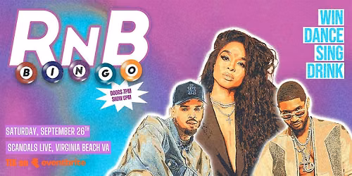 R&B BINGO at Scandals Live!