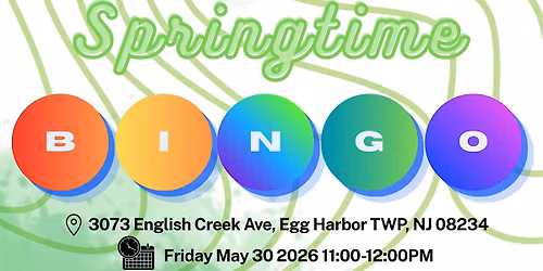 Spring Time Bingo