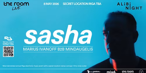 theRoom LIVE 2026 - ALIBI NIGHT presents SASHA