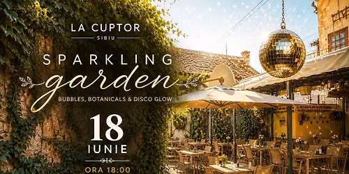 SPARKLING GARDEN \u2728 Bubbles, Botanicals & Disco Glow