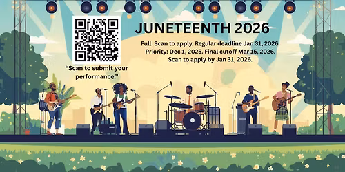 Entertainment  For Juneteenth Festival 2026
