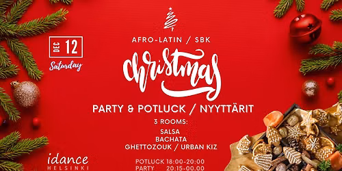 I Dance Christmas Party & Potluck (nyytt\u00e4rit) - Dec 12th