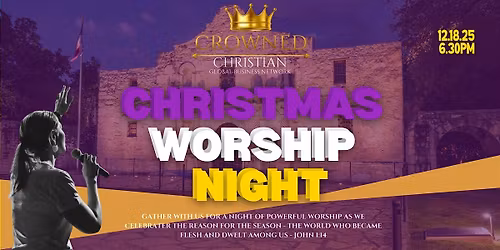 Christian Christmas Worship Night | CROWNED