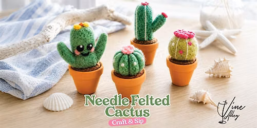 Make Your Own Needle Felted Cactus