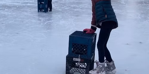 S'more Ice Skating Party