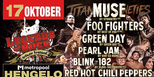 LEGENDS of ROCK Tribute Festival in Hengelo