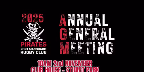 Port Macquarie Rugby Club AGM 2025