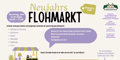 Neujahres Flohmarkt