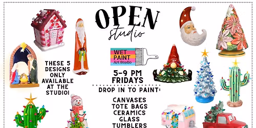 Open Studio Walk-In Painting & Crafting Every Friday