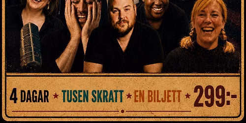 Malm\u00f6 Standup Festival 4-7 juni