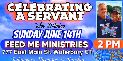 A Servant Celebration with Feed Me Ministries 