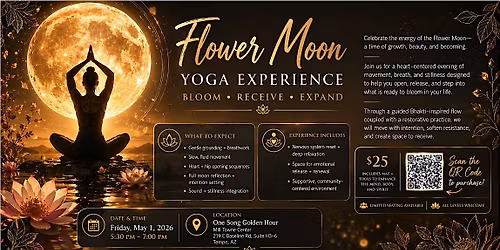 Flower Moon Yoga Experience