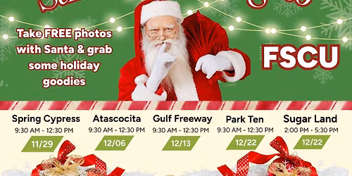 Meet Santa! - Sugar Land