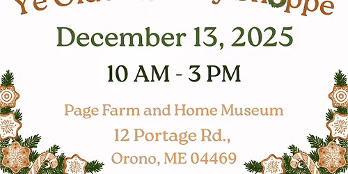 Ye Olde Holiday Shoppe