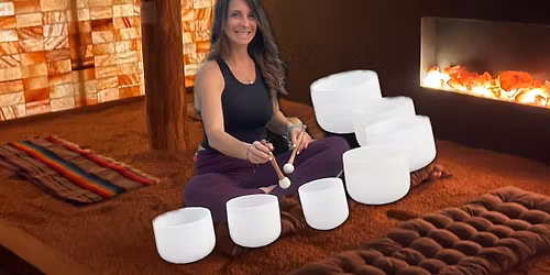 CACAO CEREMONY + SOUND BATH IN A SALT ROOM with Christina