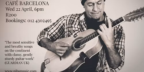 Nibs van der Spuy Live & Cafe Barcelona 