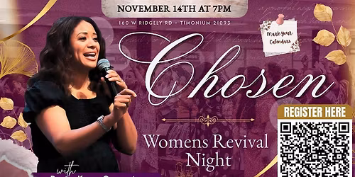 CHOSEN: Women's Revival Night
