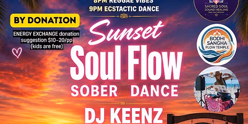 SUNSET SOUL FLOW ECSTATIC DANCE AT DUNEDIN CAUSEWAY with DJ KEENZ