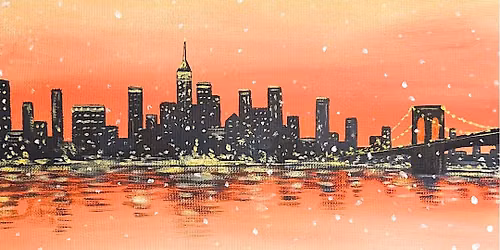Sip & Paint at Porto Lounge Fishponds, Bristol - "New York"