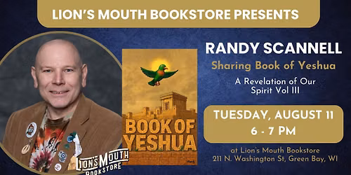 Author Talk with Randy Scannell, Sharing Book of Yeshua
