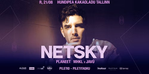 NETSKY (BEL) | Hundipea, Tallinn 21.08