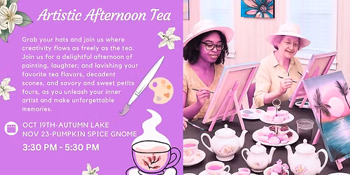 Paint and Tea (Artistic Afternoon Tea)