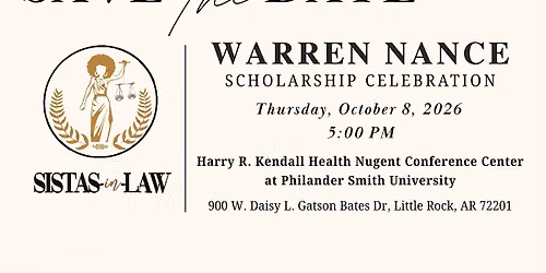 2026 Warren Nance Scholarship Celebration