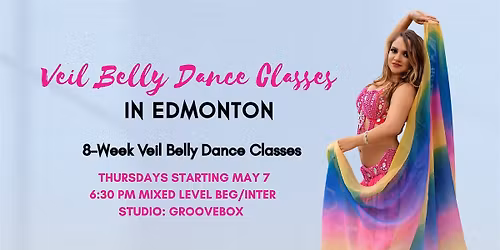 Edmonton 8-Week Veil Belly Dance Classes