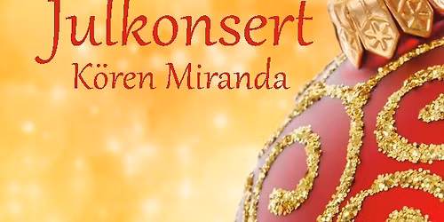 Julkonsert med Miranda