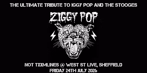 Ziggy Pop Live @ NOT TXXMLINES West St Live, Sheffield